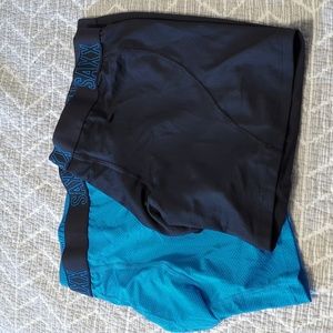 2 pairs Saxx boxer briefs